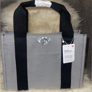 Lululemon Two-Tone Canvas Mini Tote Bag 4.5L + body strap